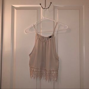 Spaghetti Strap Cream Top